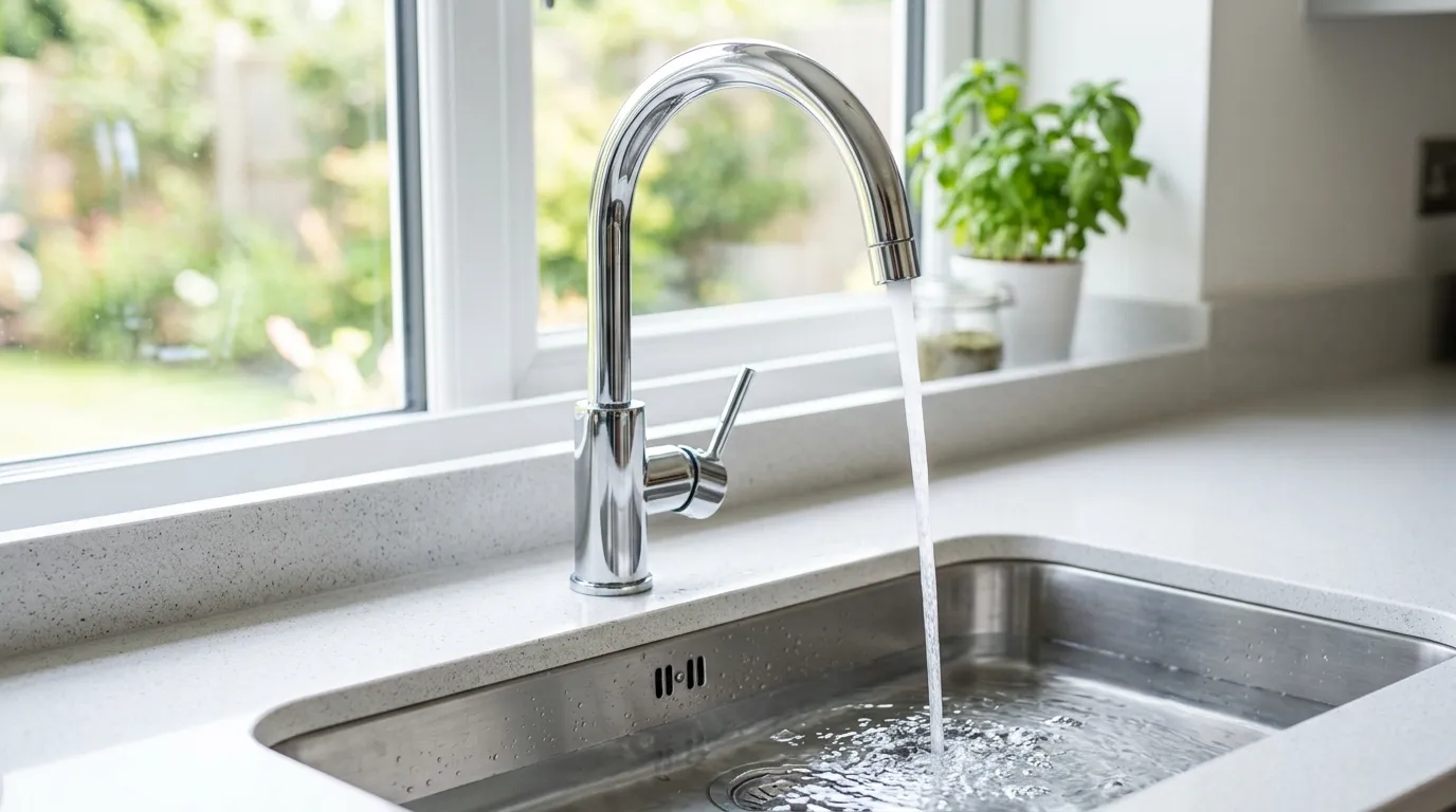Local Plumbing Master Pros same day plumber fixing a faucet in Sandy, OR